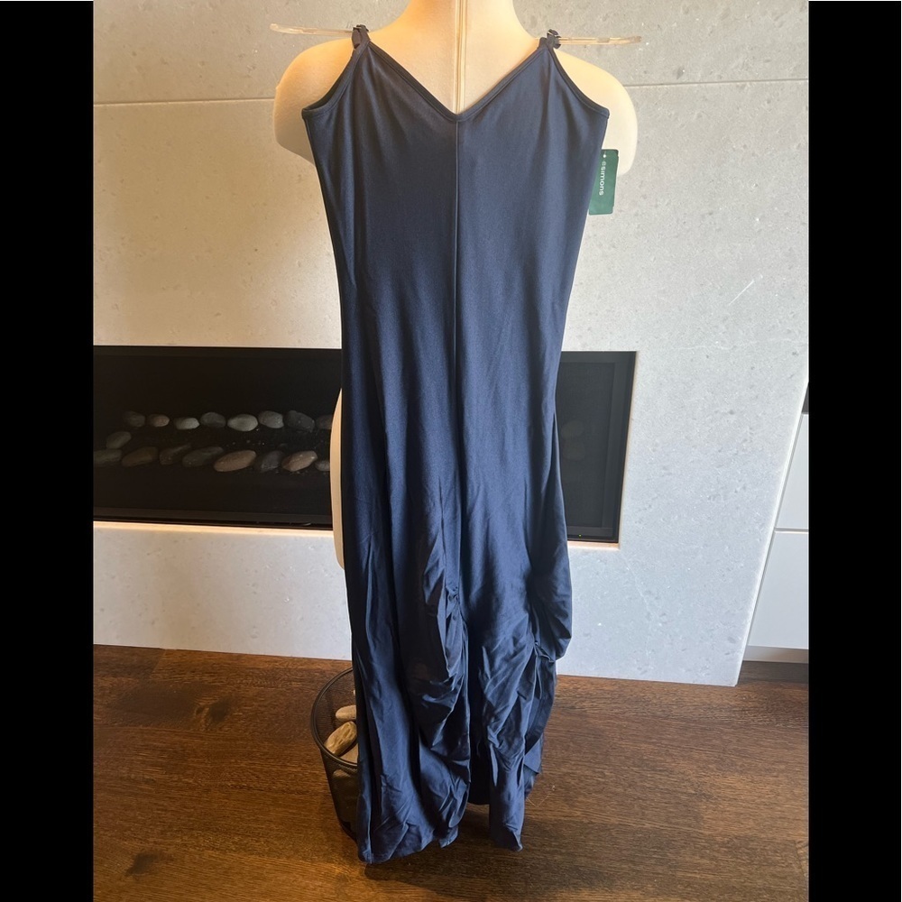 NWT gorgeous blue woman’s spaghetti strap dress.